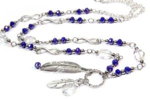 neptune serenity feather necklace bracelet and earringa