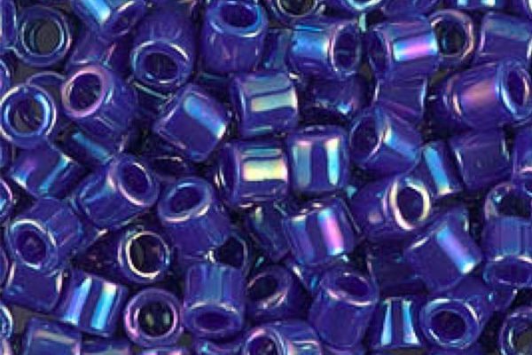 Opaque Royal Blue Delica Beads