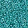 Opaque Turquoise AB Delica Beads