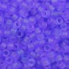 Transparent Purple Matted Delica Beads