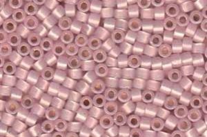 Silver Lined Pale Rose Opal Delica Beads