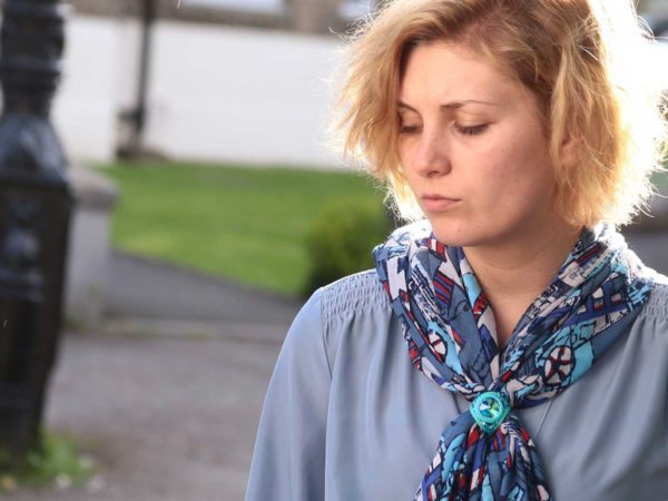 sparkling turquoise scarf and sarong ring