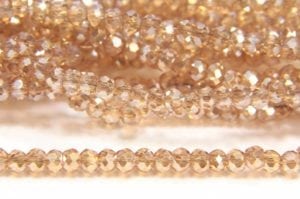 Champagne Lustre Size 11 Micro Crystals