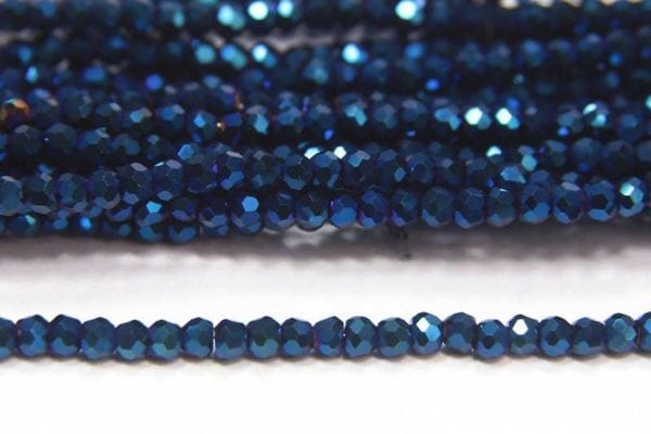 Electric Blue Size 11 Micro Crystals