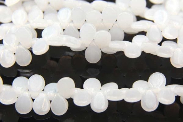 Alabaster White Pip Beads