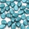 Satin Teal Pip Beads