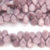 Opaque Mauve Pip Beads