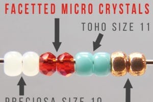 Aurora Micro Crystal Beads