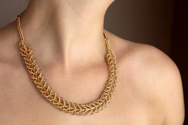 Cleopatra Gold Entice Necklace