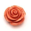 Light Coral Rose Hand Crafted Gemstone Flowers