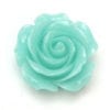 Alabaster Seafoam Open Rose Hand Crafted Gemstone Flowers