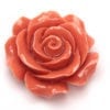 Light Coral Open Rose Hand Crafted Gemstone Flowers