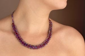 Mysterious Purple Entice Necklace