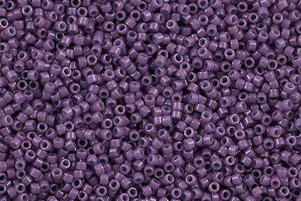 Opaque Lavender Delica Beads