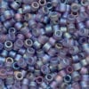 Matte Lined Light Amethyst AB Delica Beads