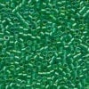 Sparkling Green Lined Chartreuse Delica Beads