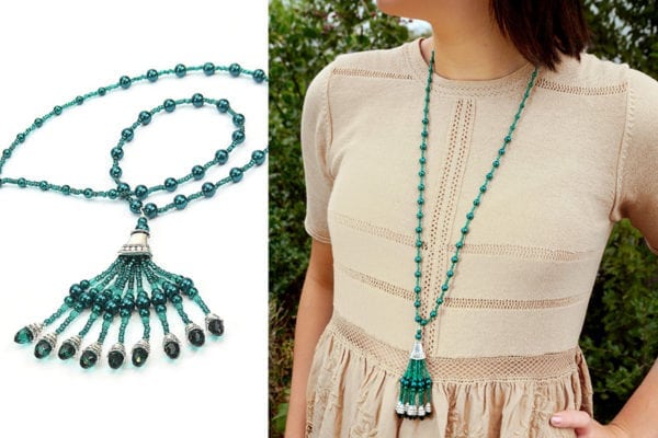 Emerald Gatsby Tassel