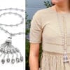 Silver Gatsby Tassel Necklace