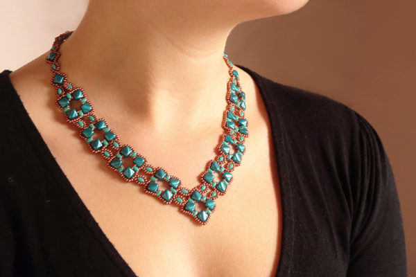 Copper Verde Berkeley Square Necklace Kit