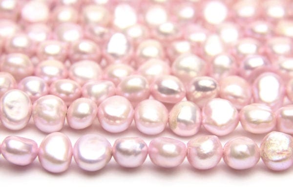 Pink Nugget Pearls