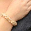 Shell Caribbean Pearl Necklace and Bracelet Kit