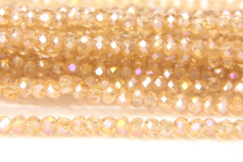 Aurora Micro Crystals Facetted Size 11 Beads Bead Spider