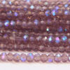 Sapphire Coated Amethyst Size 11 Micro Crystals