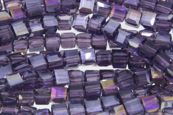 Deep Purple AB Crystal Cube