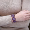 Purple Nebula Brocade Bracelet