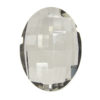 Lustre Smoke Oval Crystal Pendant