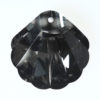 Black Diamond Shell Crystal Pendant