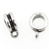 Silver Bevelled Hanger Bails