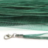 Emerald Silk Organza Ribbon Necklace