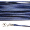 Navy Blue Silky Cord Necklace