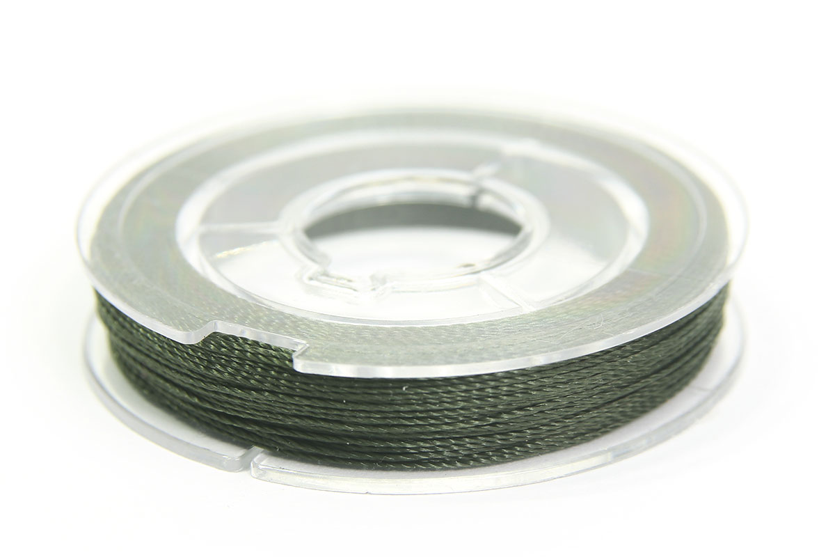 Olive Green Polyester Thread | Bead Spider