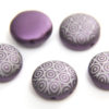 Violet Stencil Preciosa Candy Beads