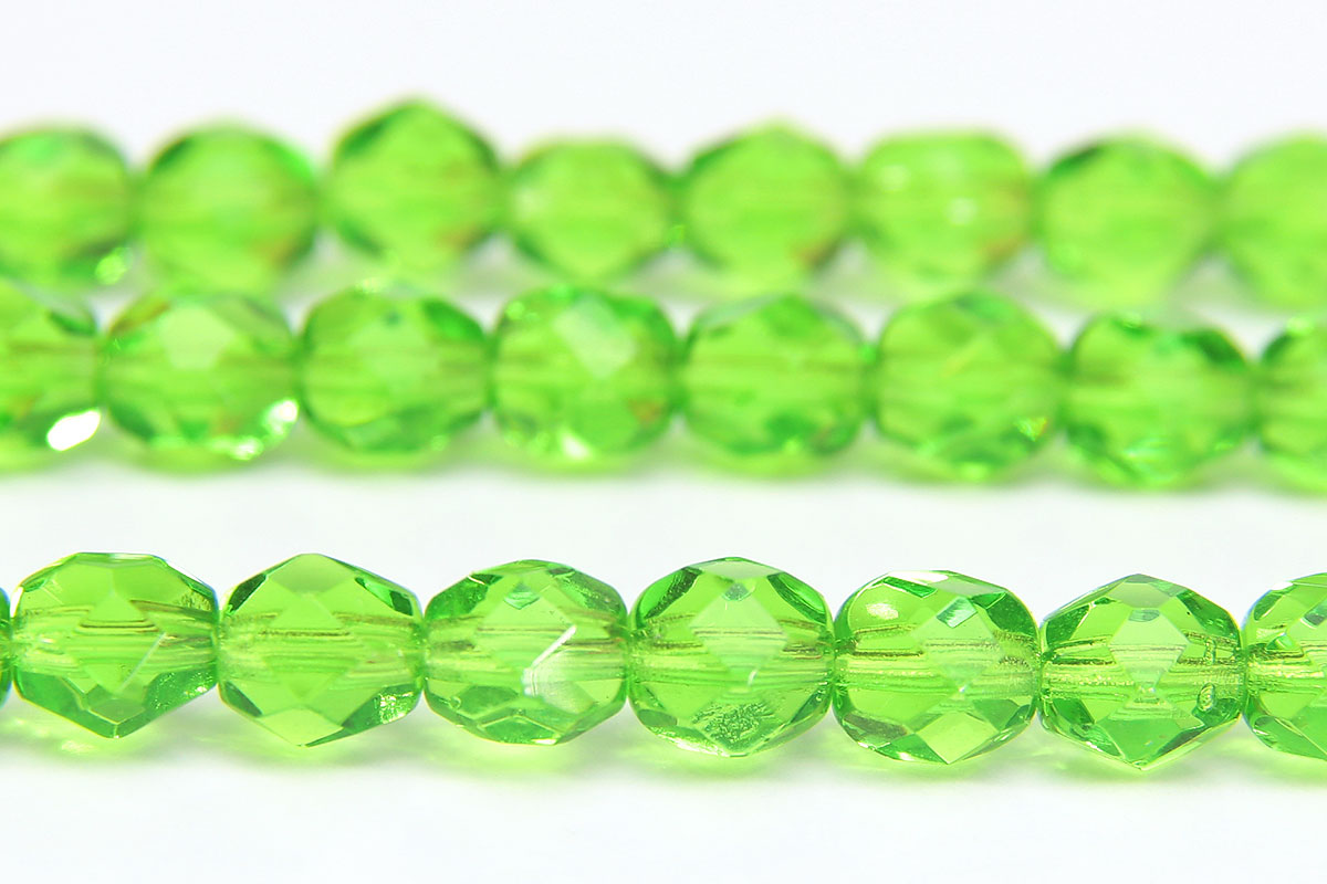 Lustre Lime Green Fire Polished