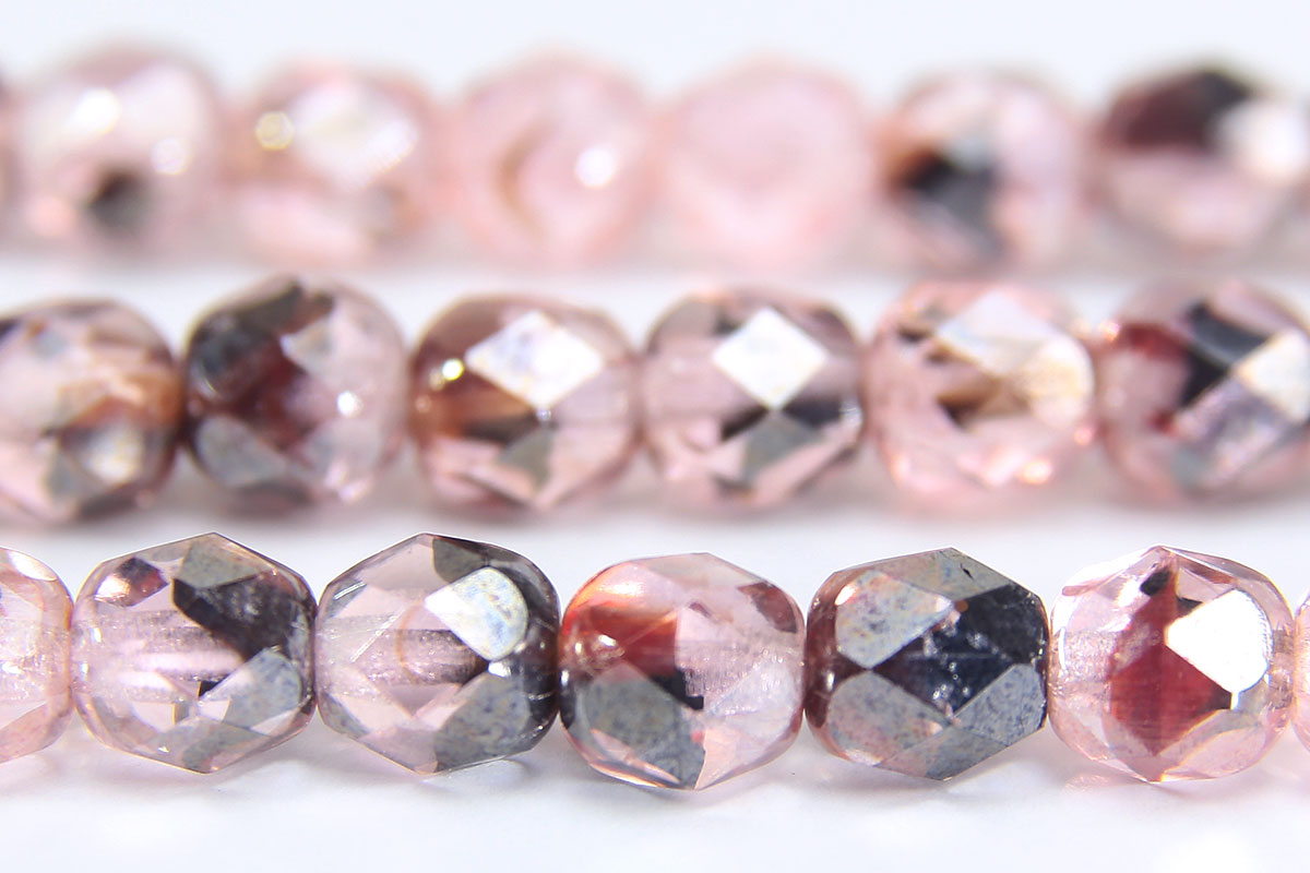 Pink Hematite Hurricane Fire Polished