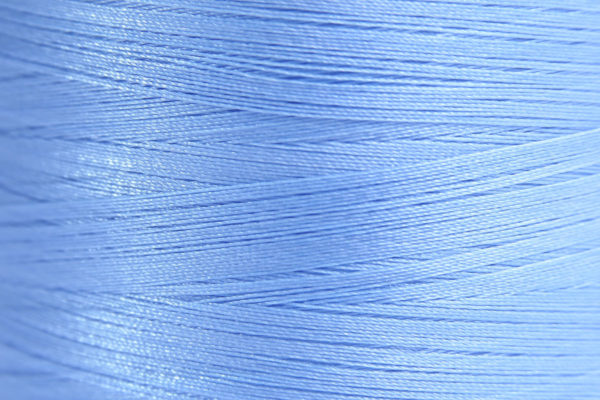 Sky Blue Spider-Lon Waxed Bead Weaving Thread and Needle