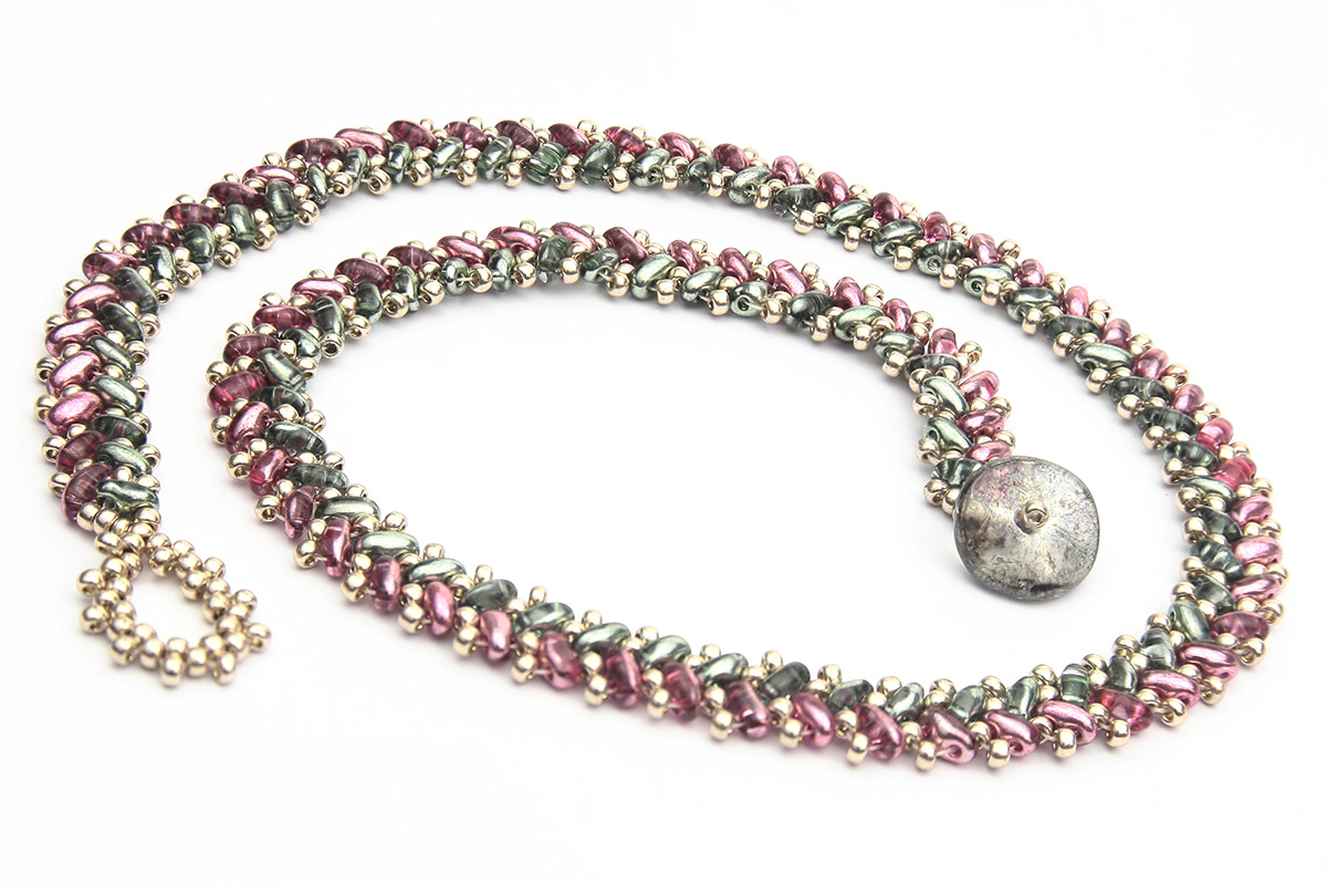 Watermelon Little Labyrinth Bracelet & Necklace Kit | Bead Spider