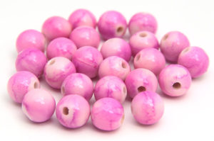 Luscious Pink Jupiter Beads