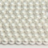 6mm Artic Silver Frosted Preciosa Glass Pearl Beads