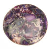 Purple Sea Sediment Jasper Round Pendant