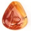 Red Banded Agate Focal Drop Pendant