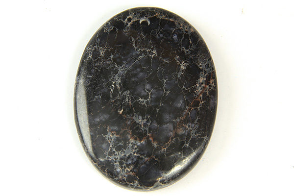 Black Sea Sediment Jasper Oval Pendant