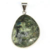 Moss Agate Drop Pendant