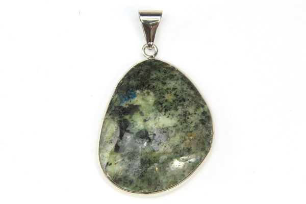 Moss Agate Drop Pendant