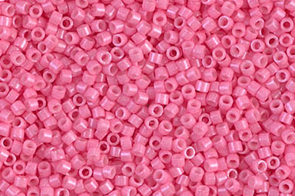 Opaque Rose Delica Beads