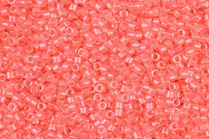 Luminous Flamingo Delica Beads