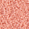 Opaque Salmon Delica Beads